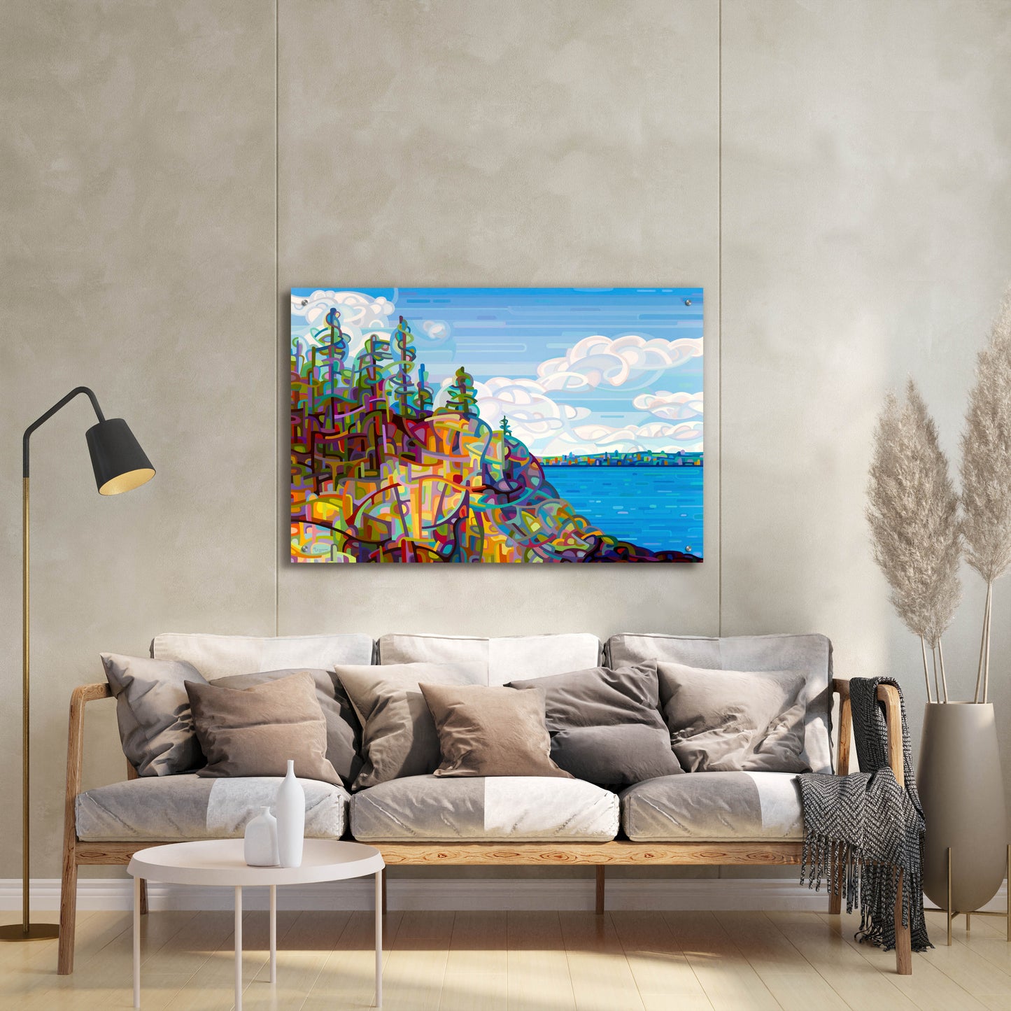 Epic Art 'Living on the Edge' by Mandy Budan, Acrylic Glass Wall Art,36x24