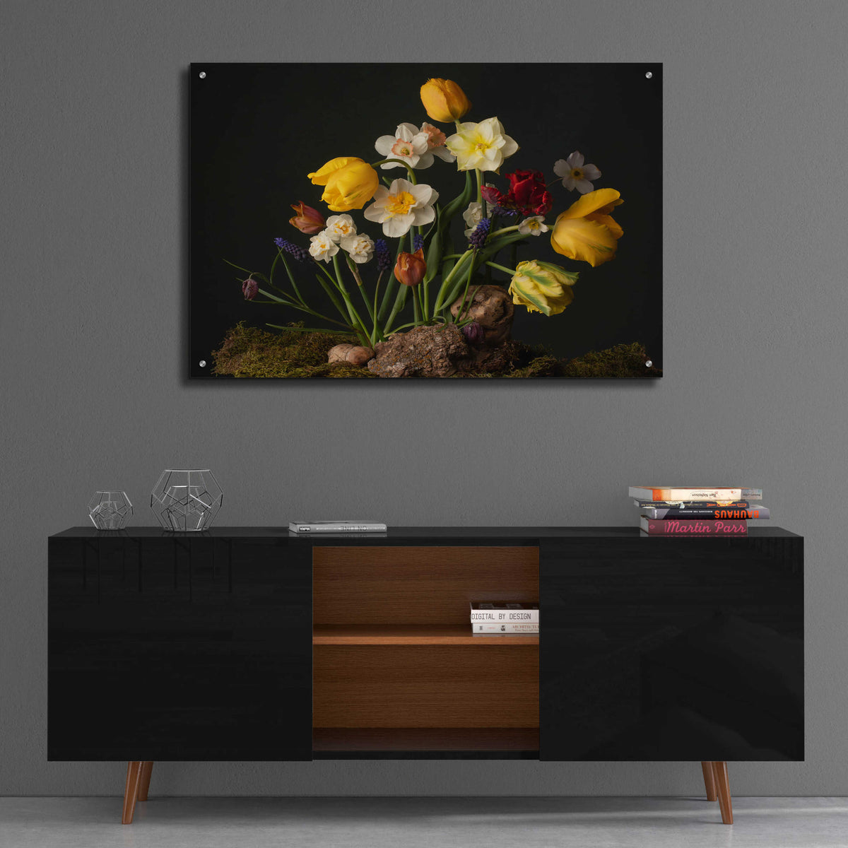 Epic Art 'Sunny Spring Bounty' by Leah McLean, Acrylic Glass Wall Art,36x24