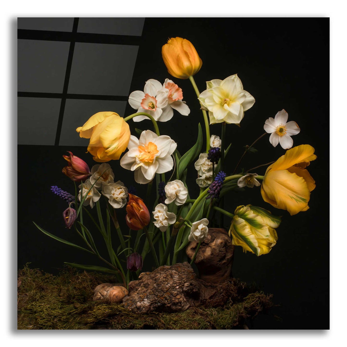 Epic Art 'An Ode to Spring' by Leah McLean, Acrylic Glass Wall Art
