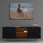 Epic Art 'playtime at the beach' by Susan Friedman, Acrylic Glass Wall Art,36x24