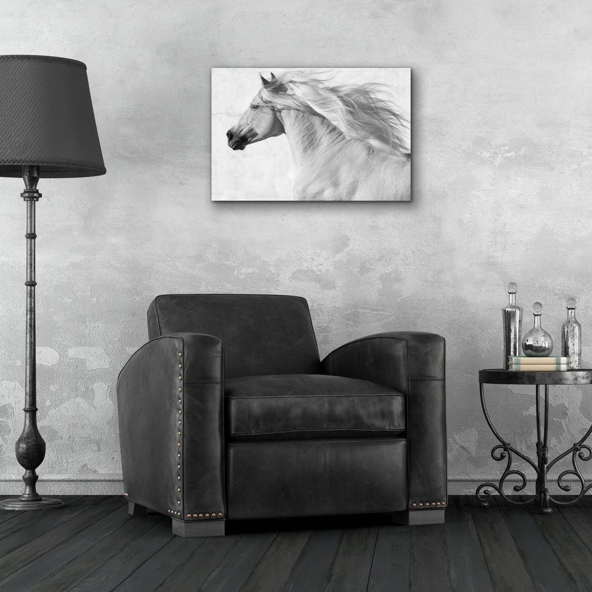 Epic Art 'Coudelaria de Villa Vicosa ' by Susan Friedman, Acrylic Glass Wall Art,24x16