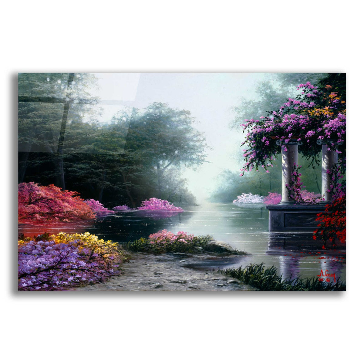 You are color in my life by Anthony Casay acrylic glass wall art