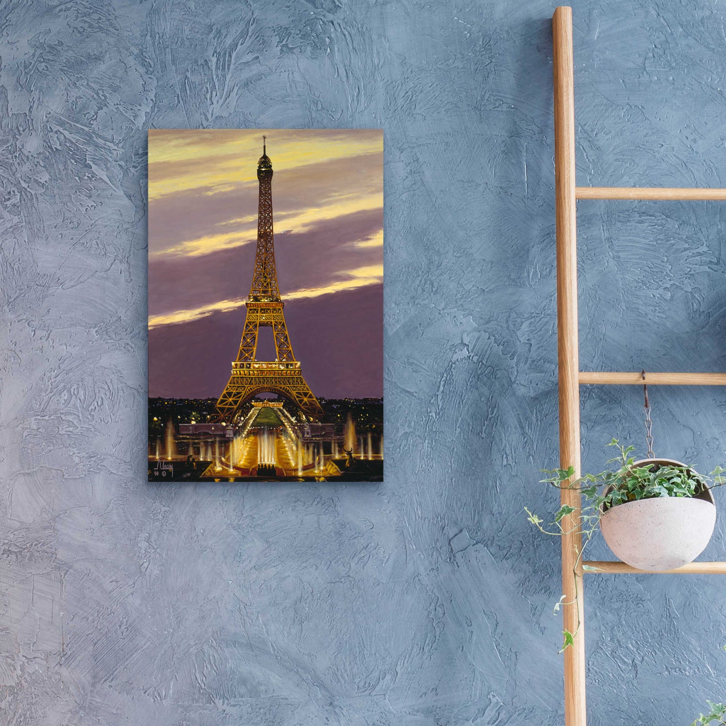 Epic Art 'I love you Paris 2' by Anthony Casay, Acrylic Glass Wall Art,16x24