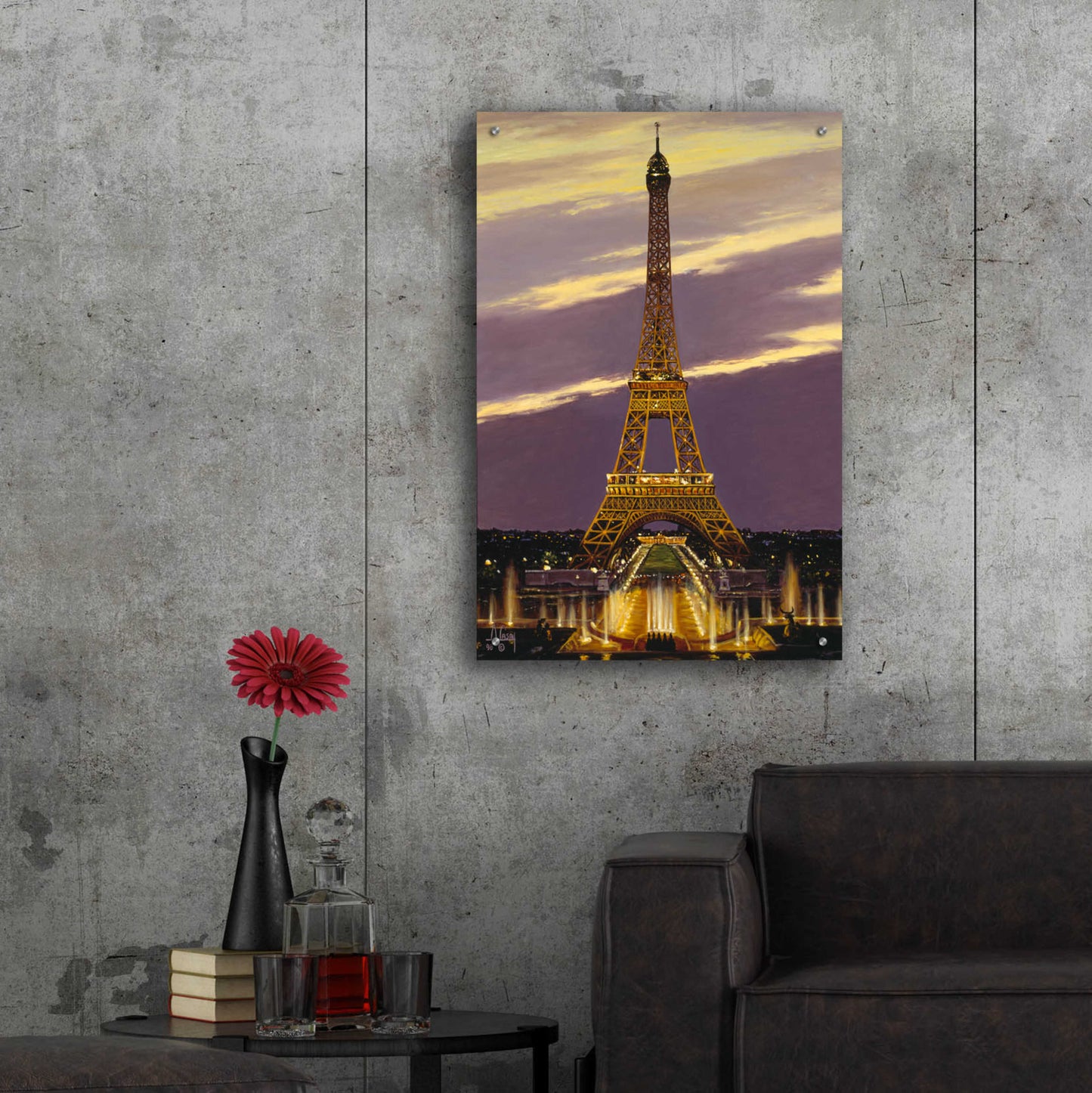 Epic Art 'I love you Paris 2' by Anthony Casay, Acrylic Glass Wall Art,24x36