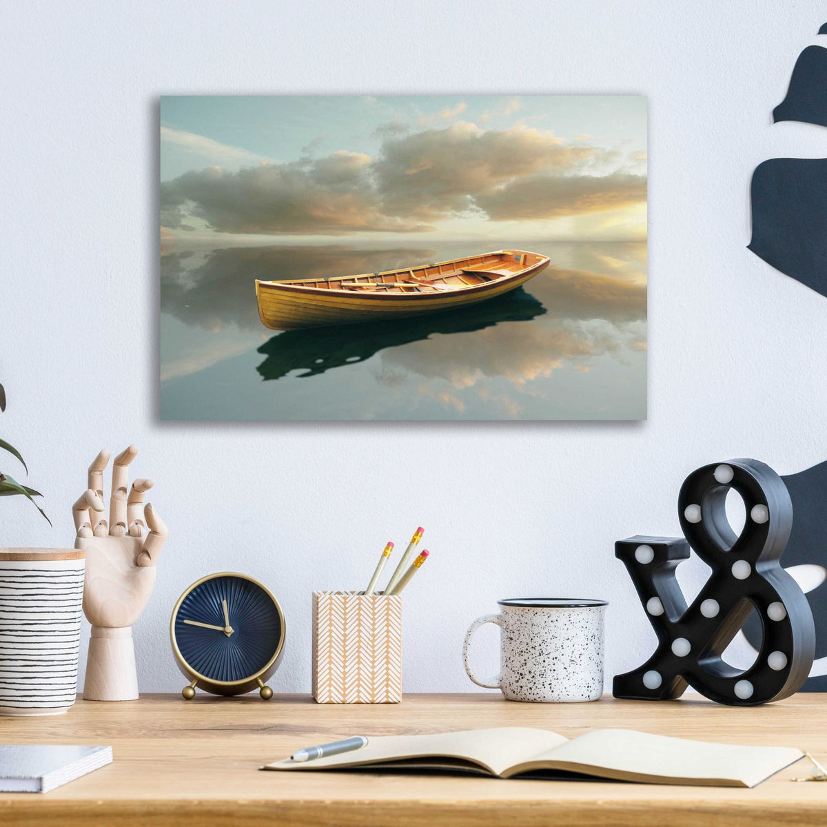 Time Out 13 by Carlos Casamayor - 16x12 acrylic wall art in a room