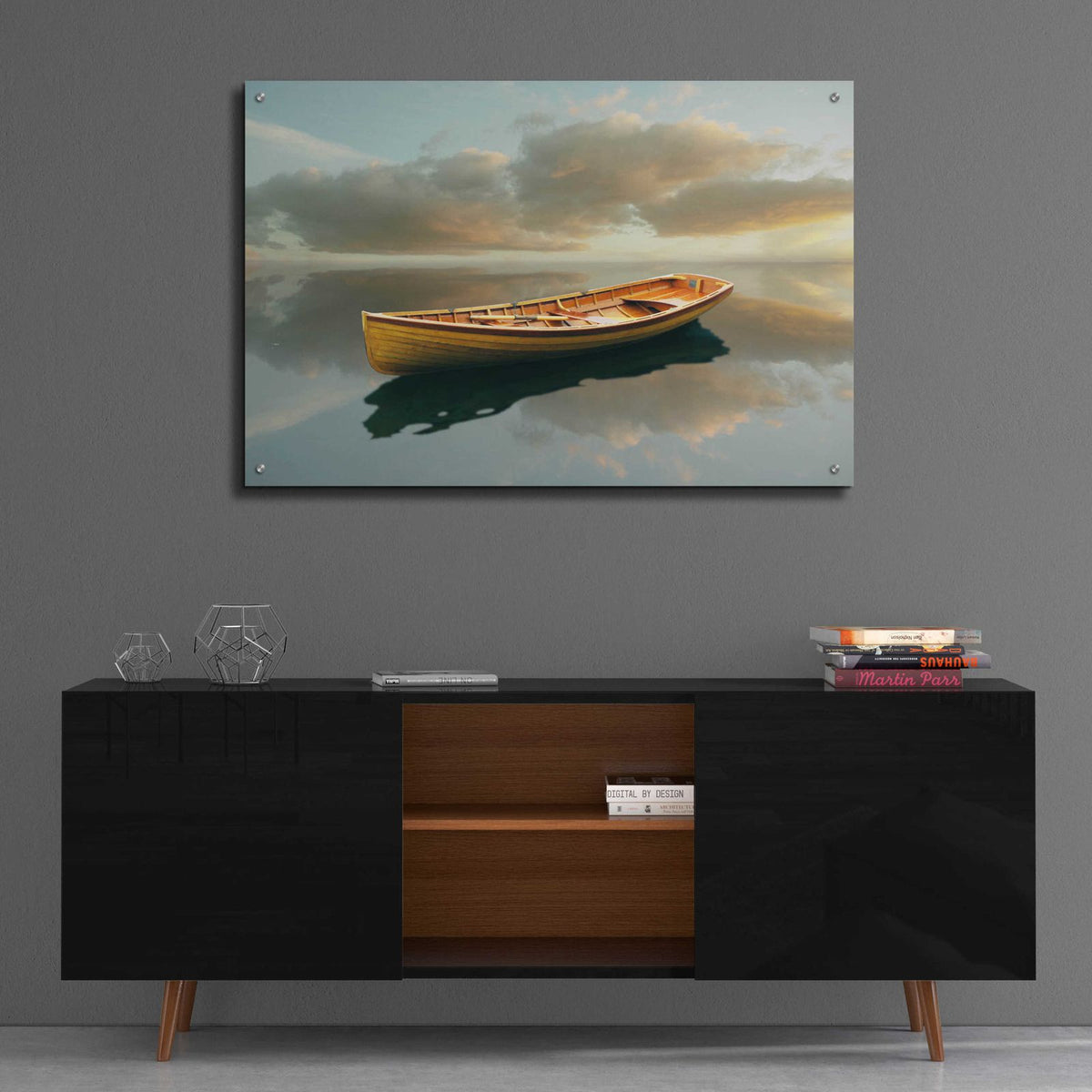 Time Out 13 by Carlos Casamayor - 36x24 acrylic wall art in a room