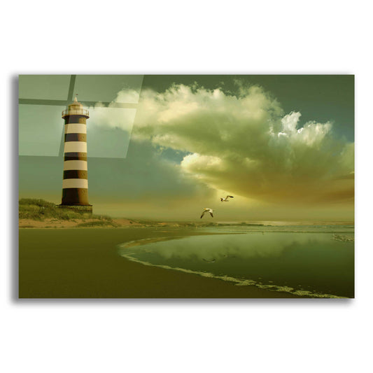 Epic Art 'Pacific Sunset 7' by Carlos Casamayor, Acrylic Glass Wall Art