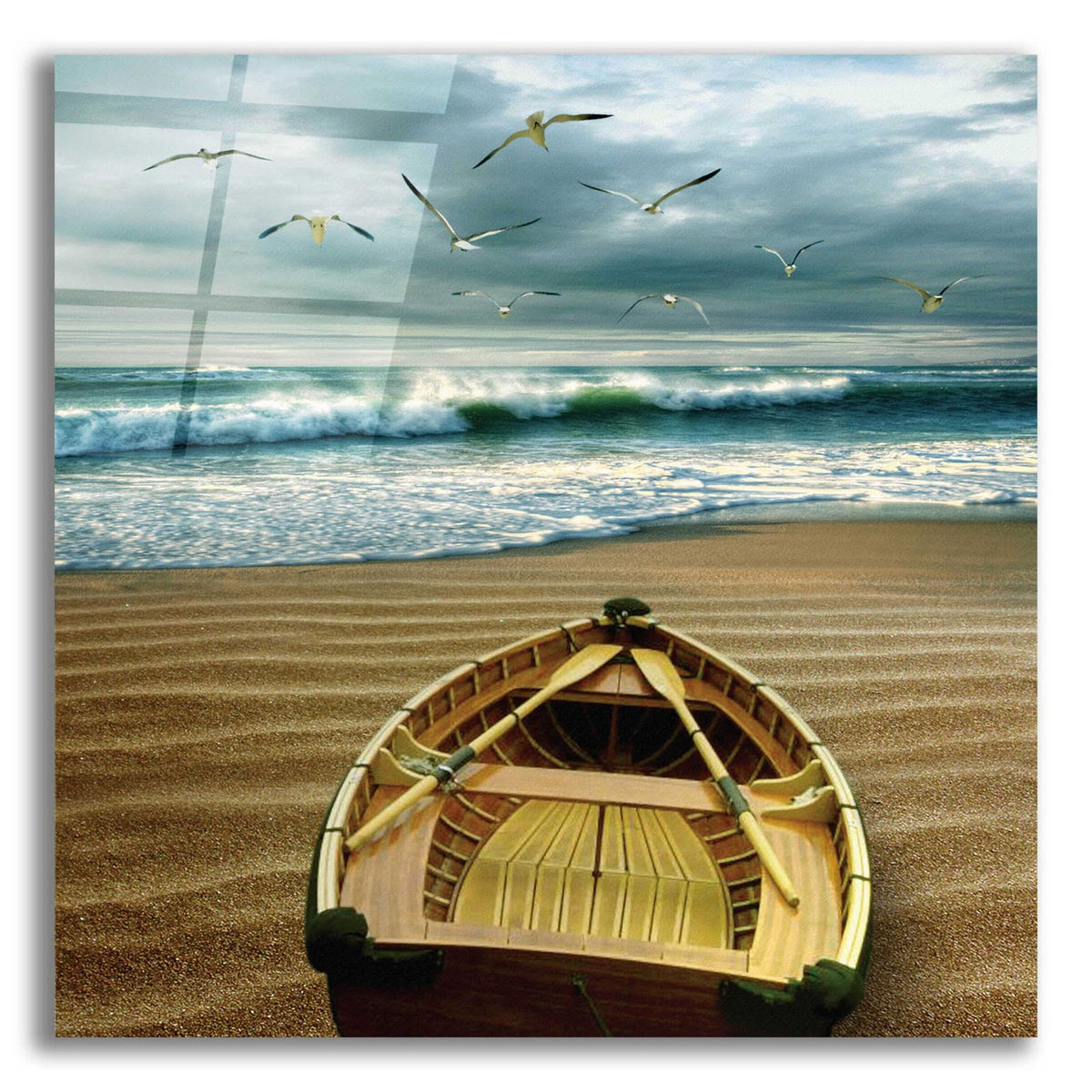 Pacific 6 AM by Carlos Casamayor acrylic glass wall art