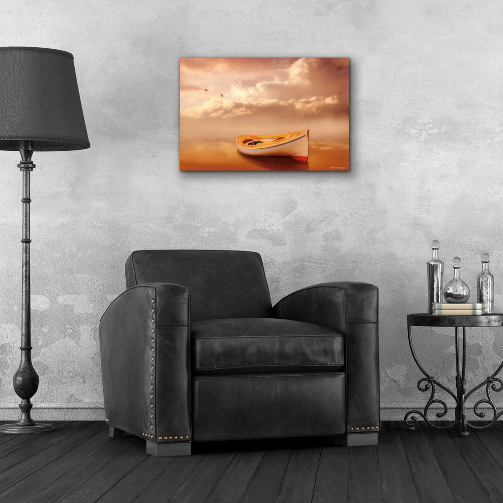 Hazy Summer Evening by Carlos Casamayor - 24x16 acrylic wall art in a room