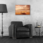 Hazy Summer Evening by Carlos Casamayor - 24x16 acrylic wall art in a room