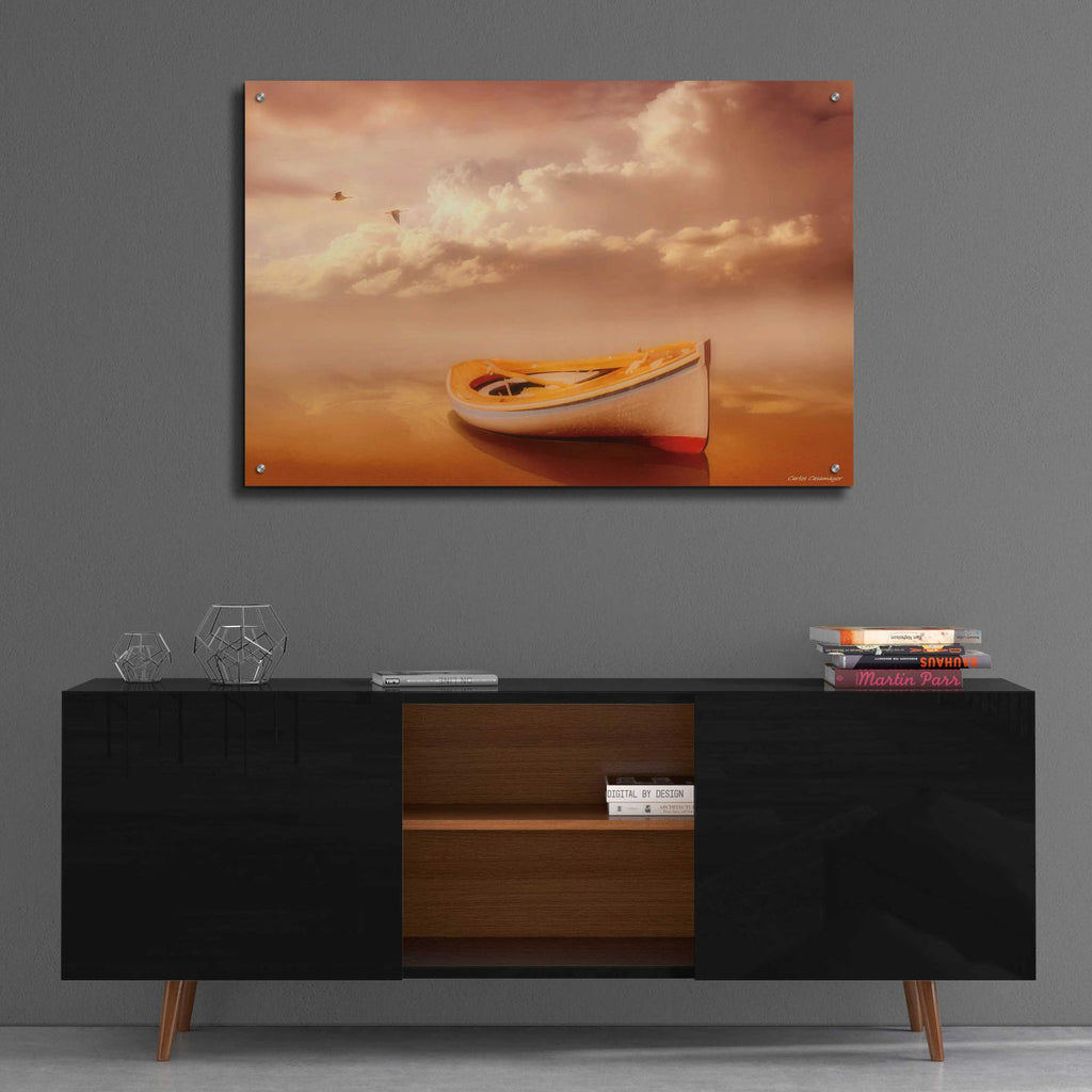 Hazy Summer Evening by Carlos Casamayor - 36x24 acrylic wall art in a room