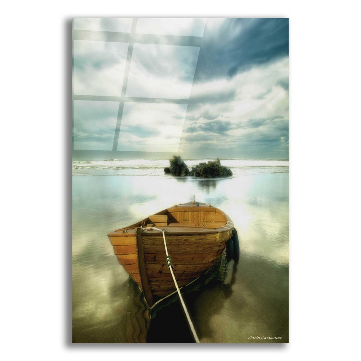 The Old Boat by Carlos Casamayor acrylic glass wall art