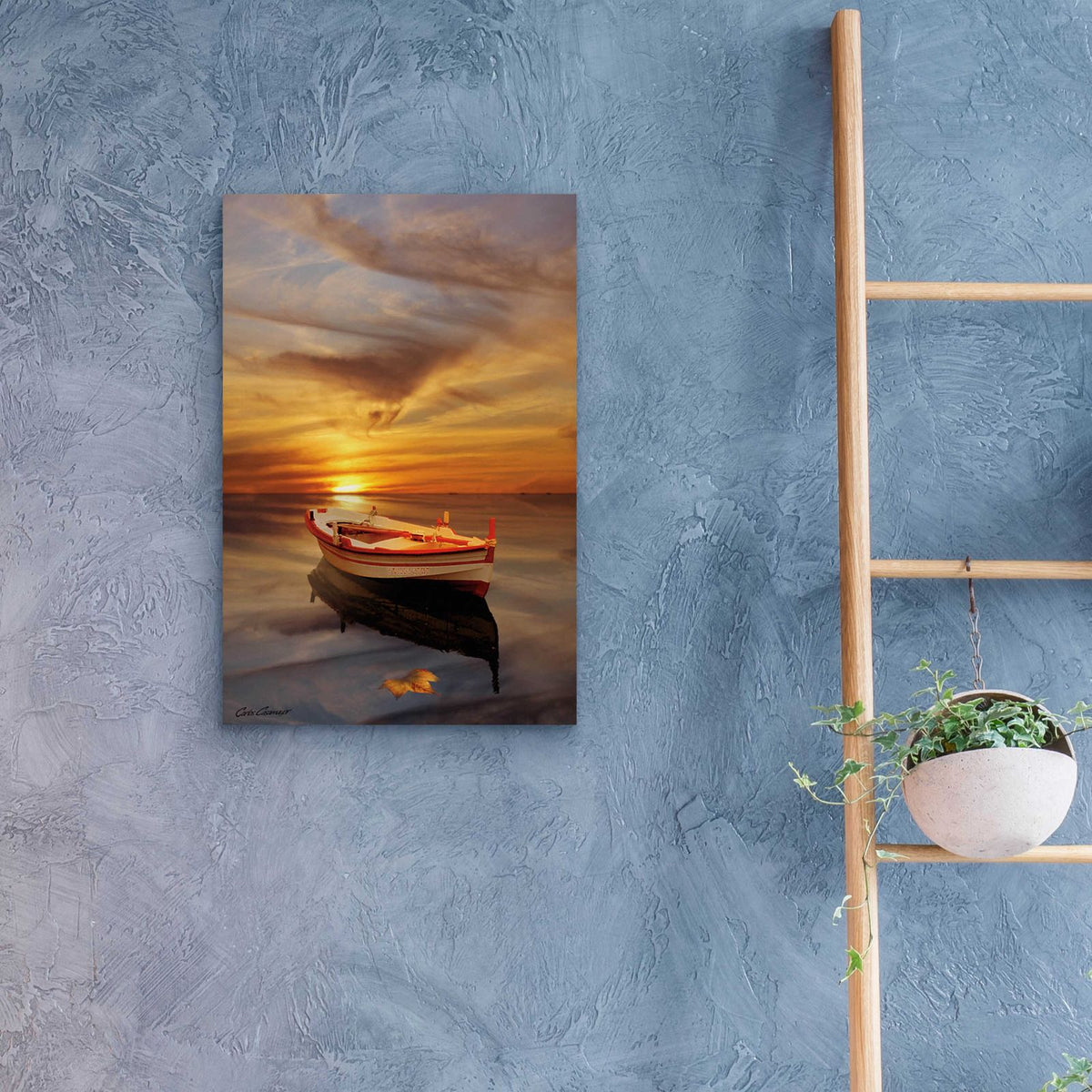 Strange Stillness 2 by Carlos Casamayor - 16x24 acrylic wall art in a room