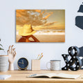 Memories on the Beach 1 by Carlos Casamayor - 16x12 acrylic wall art in a room