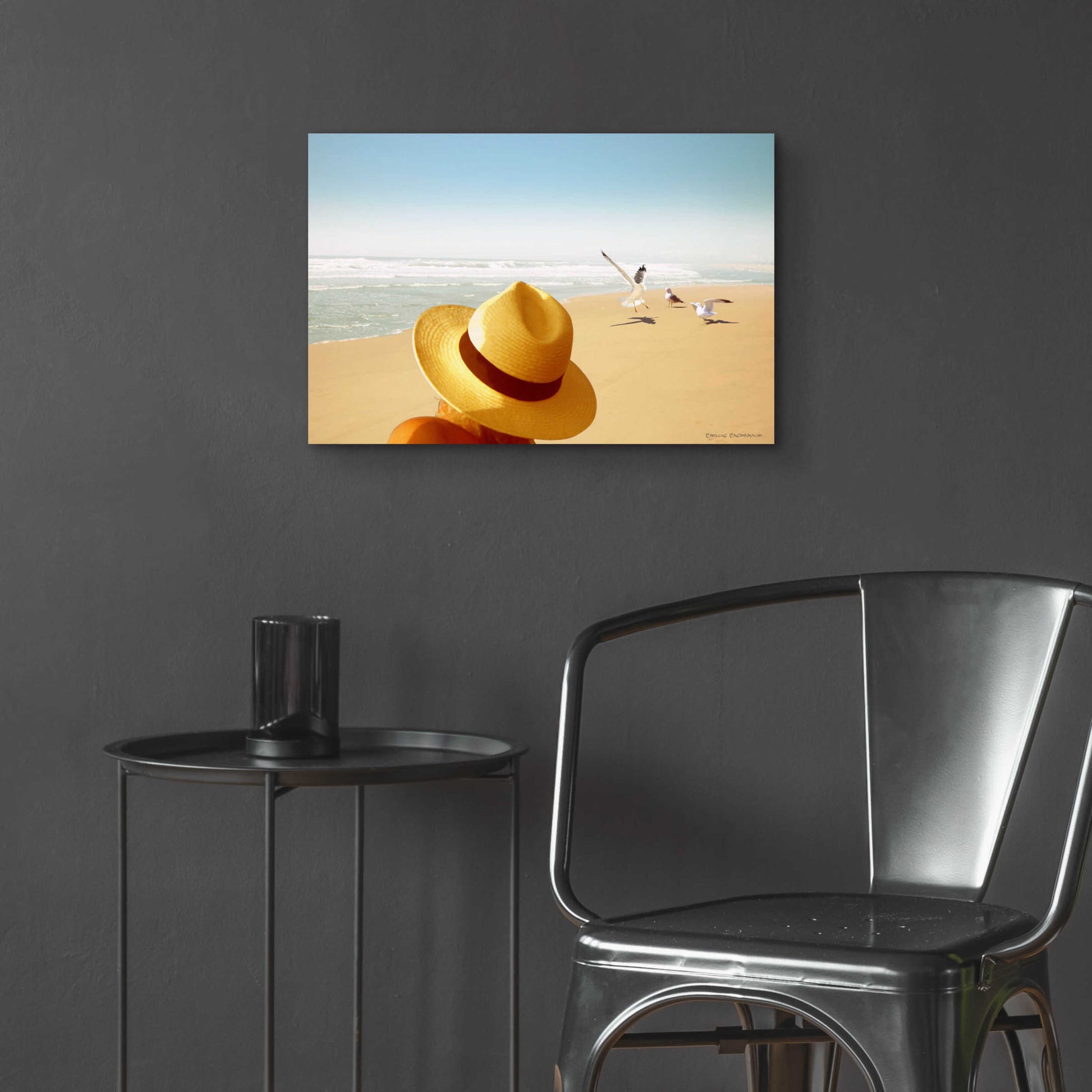 Epic Art 'Memories on the Beach 2' by Carlos Casamayor, Acrylic Glass Wall Art,24x16