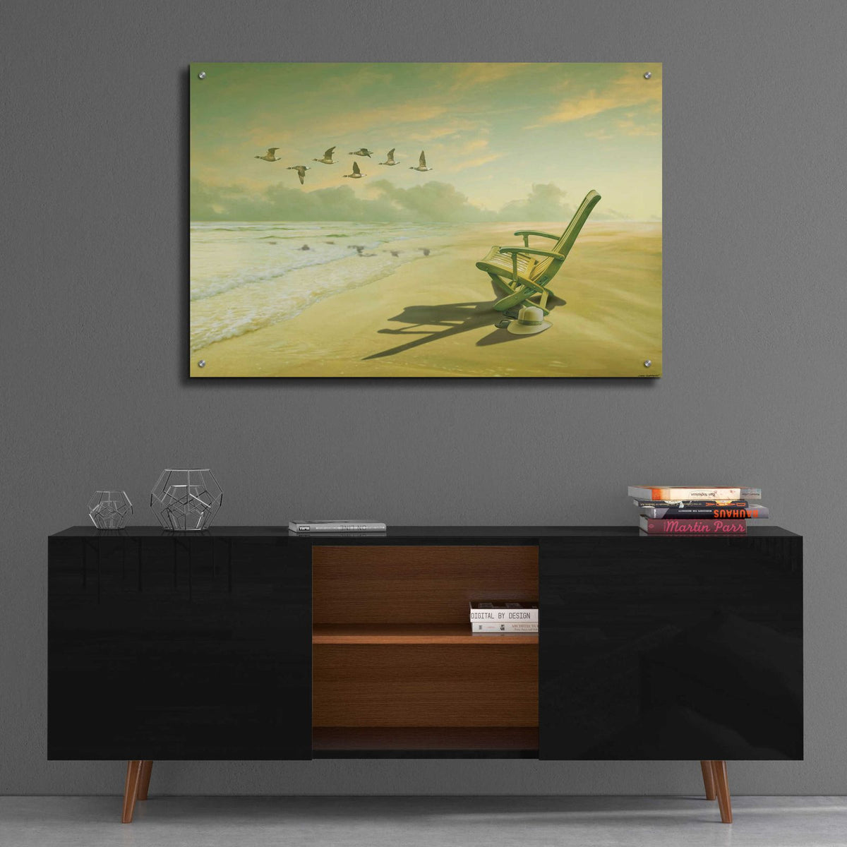 Paradise by Carlos Casamayor - 36x24 acrylic wall art in a room