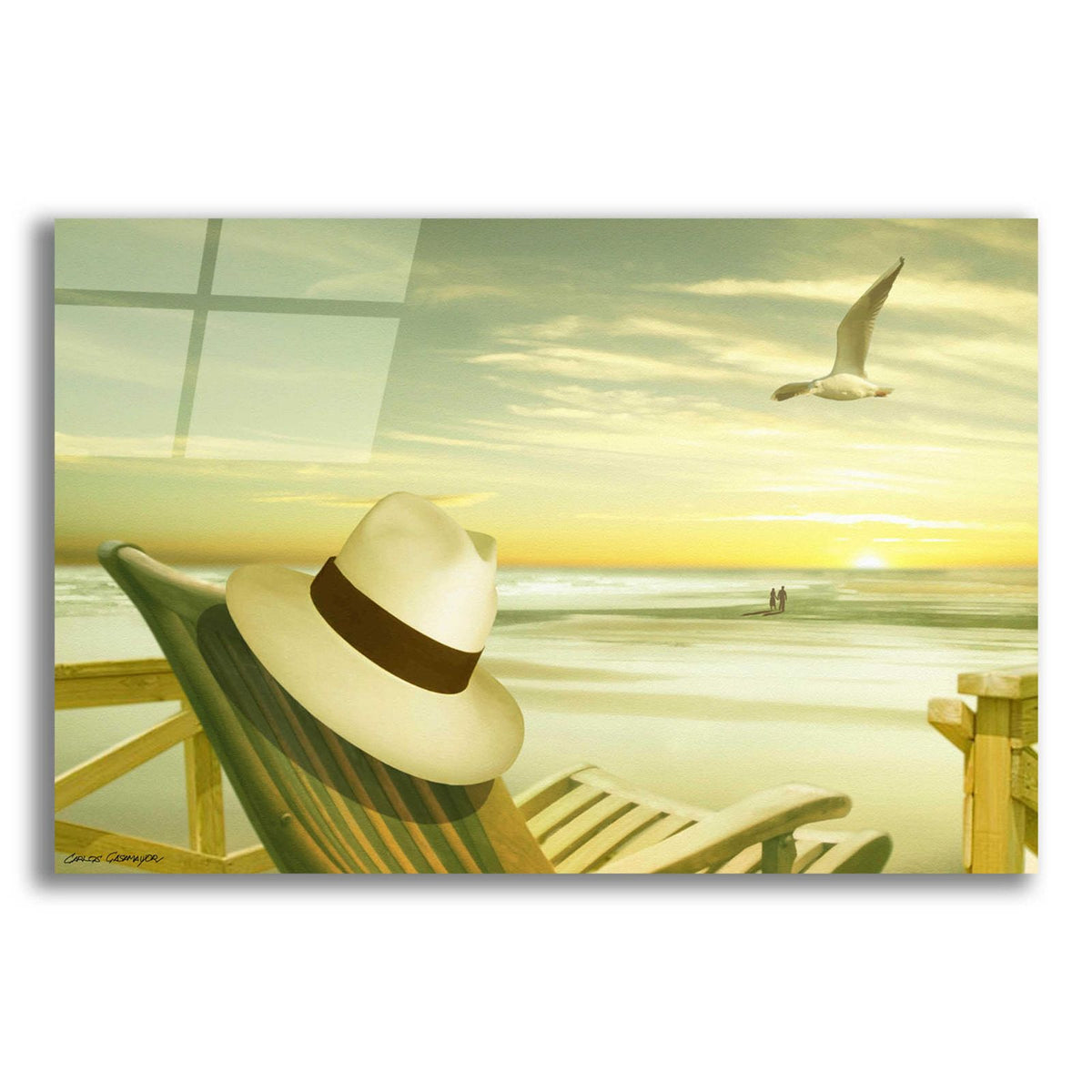 Paradise 2 by Carlos Casamayor acrylic glass wall art