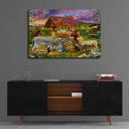 Epic Art '34 Wishing Well' by Chris Dobrowolski, Acrylic Glass Wall Art,36x24