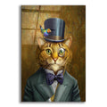 Epic Art 'Fat Cat' by Dan Craig, Acrylic Glass Wall Art
