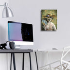 Epic Art 'Lily-One' by Dan Craig, Acrylic Glass Wall Art,12x16