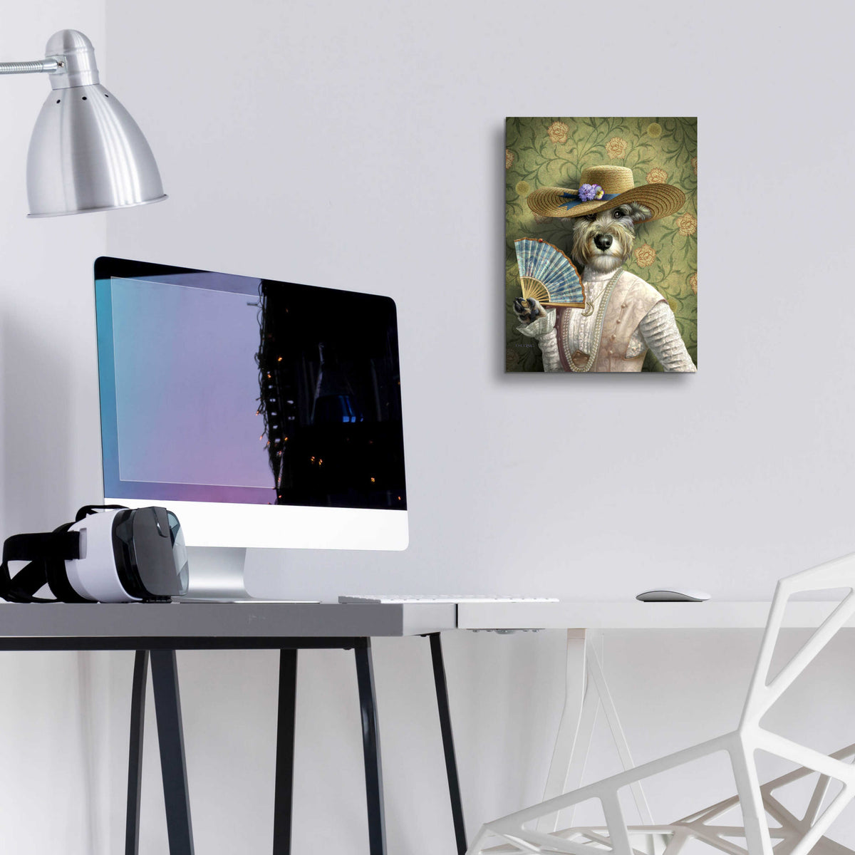 Epic Art 'Lily-One' by Dan Craig, Acrylic Glass Wall Art,12x16