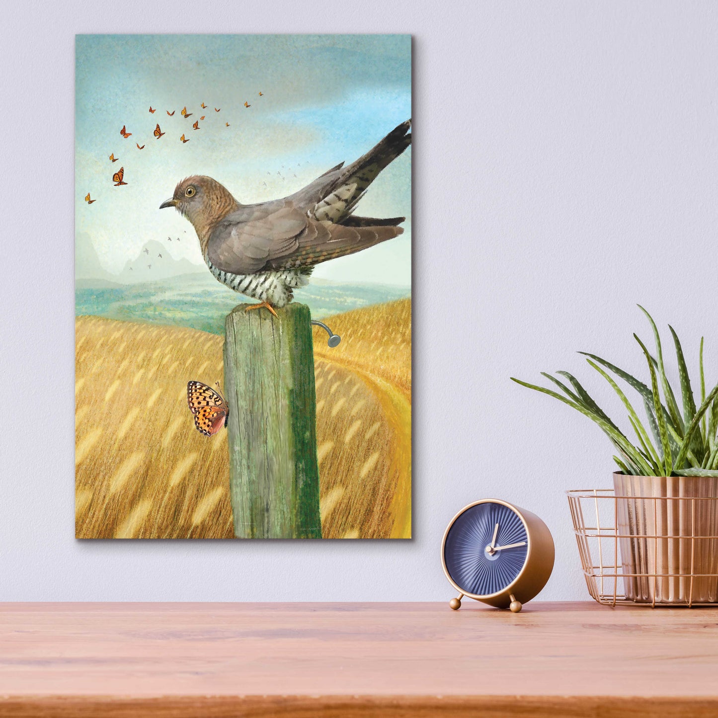 Epic Art 'Life Experience-Cuckoo' by Dan Craig, Acrylic Glass Wall Art,12x16