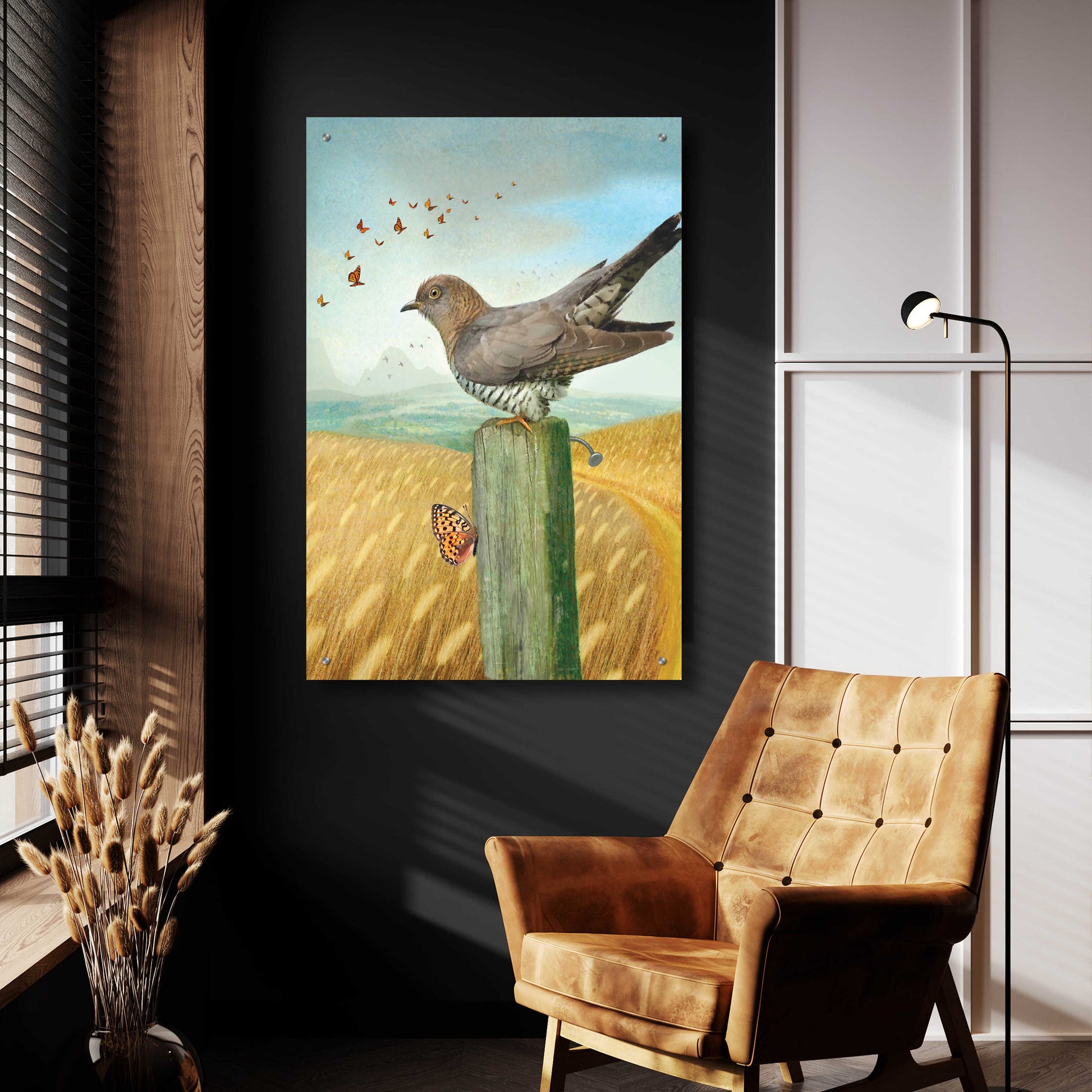 Epic Art 'Life Experience-Cuckoo' by Dan Craig, Acrylic Glass Wall Art,24x36