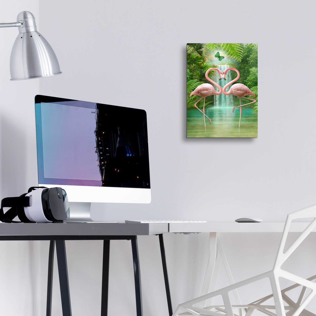 Epic Art 'Lovers' by Dan Craig, Acrylic Glass Wall Art,12x16