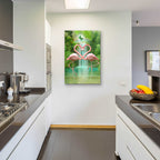 Epic Art 'Lovers' by Dan Craig, Acrylic Glass Wall Art,24x36