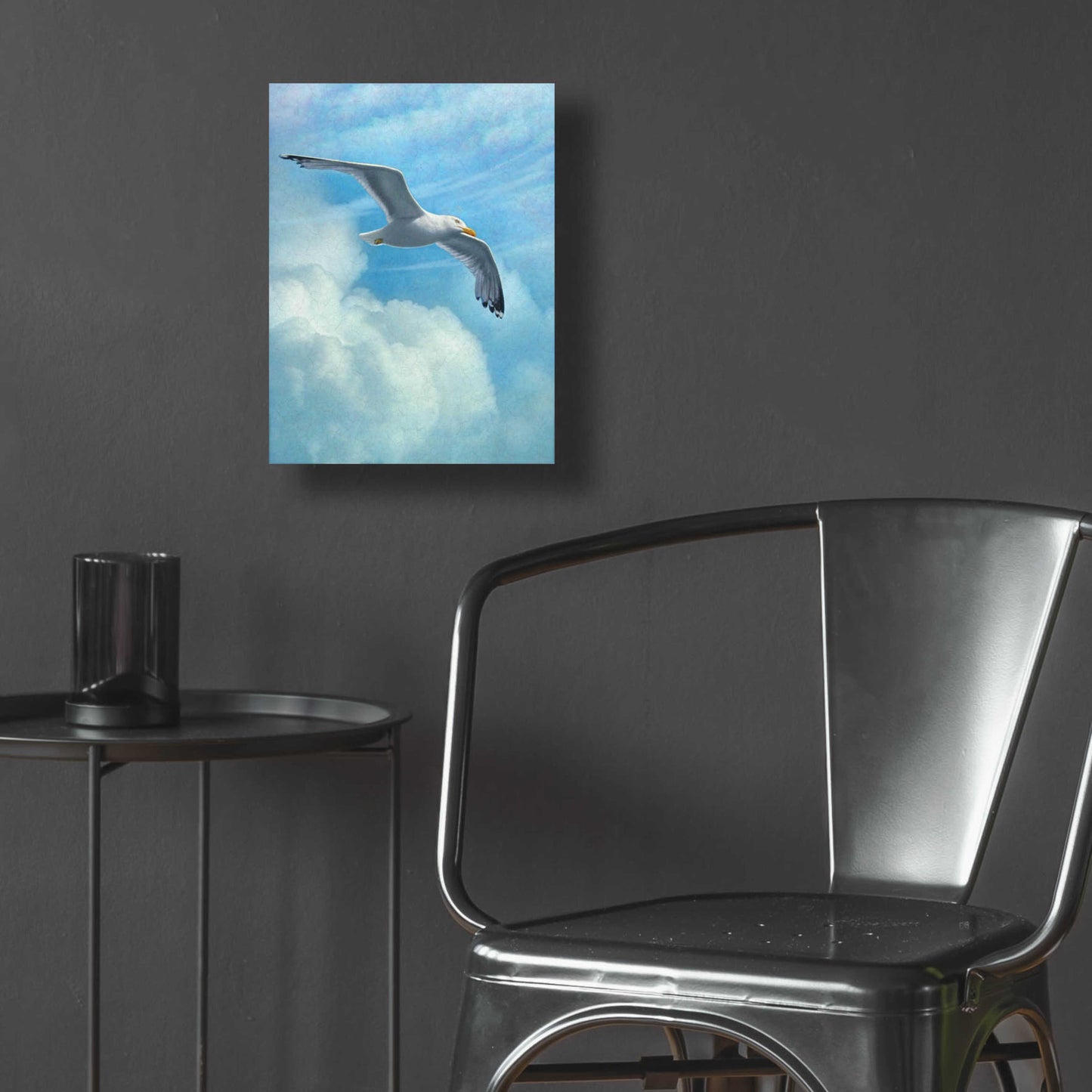 Epic Art 'Page Of Earth-Seasgull' by Dan Craig, Acrylic Glass Wall Art,12x16