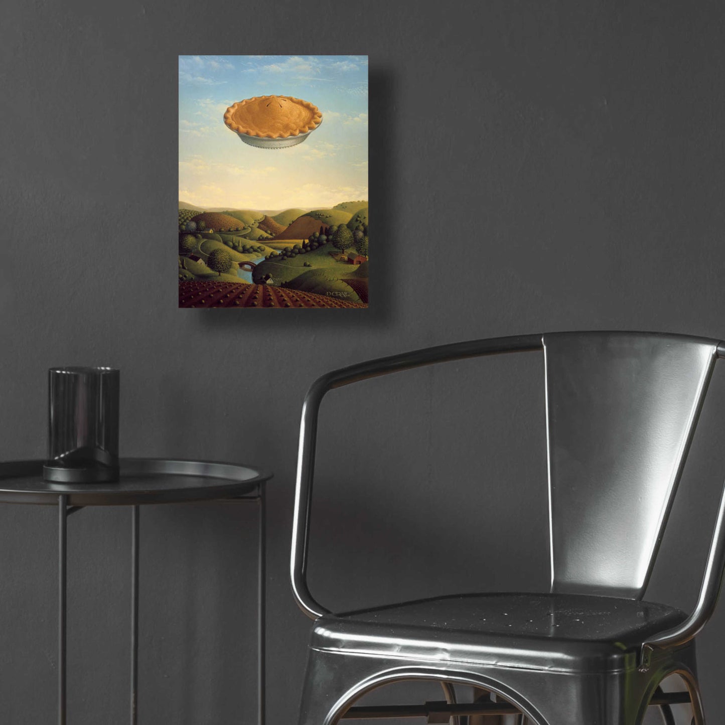 Epic Art '025 Pie In The Sky' by Dan Craig, Acrylic Glass Wall Art,12x16