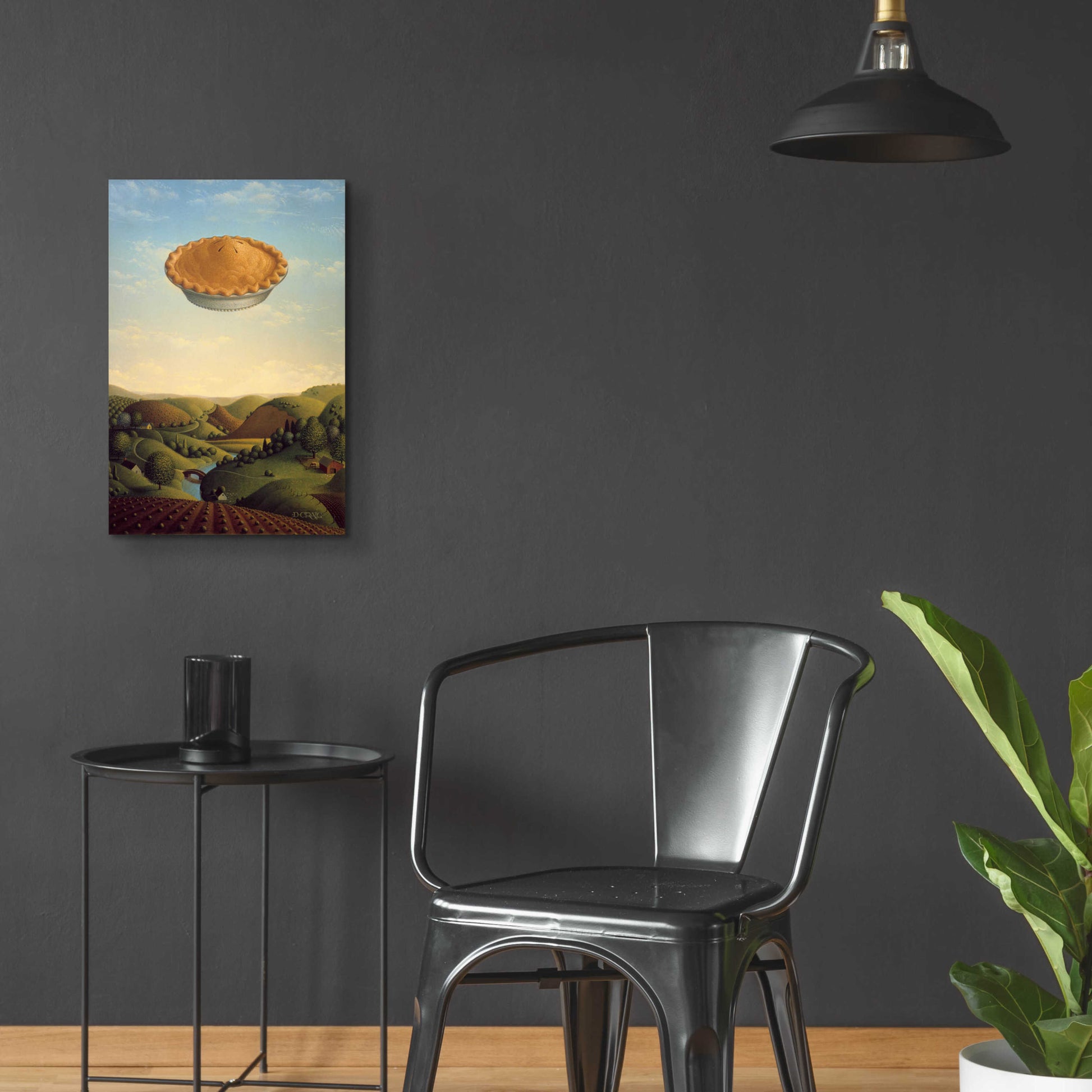 Epic Art '025 Pie In The Sky' by Dan Craig, Acrylic Glass Wall Art,16x24