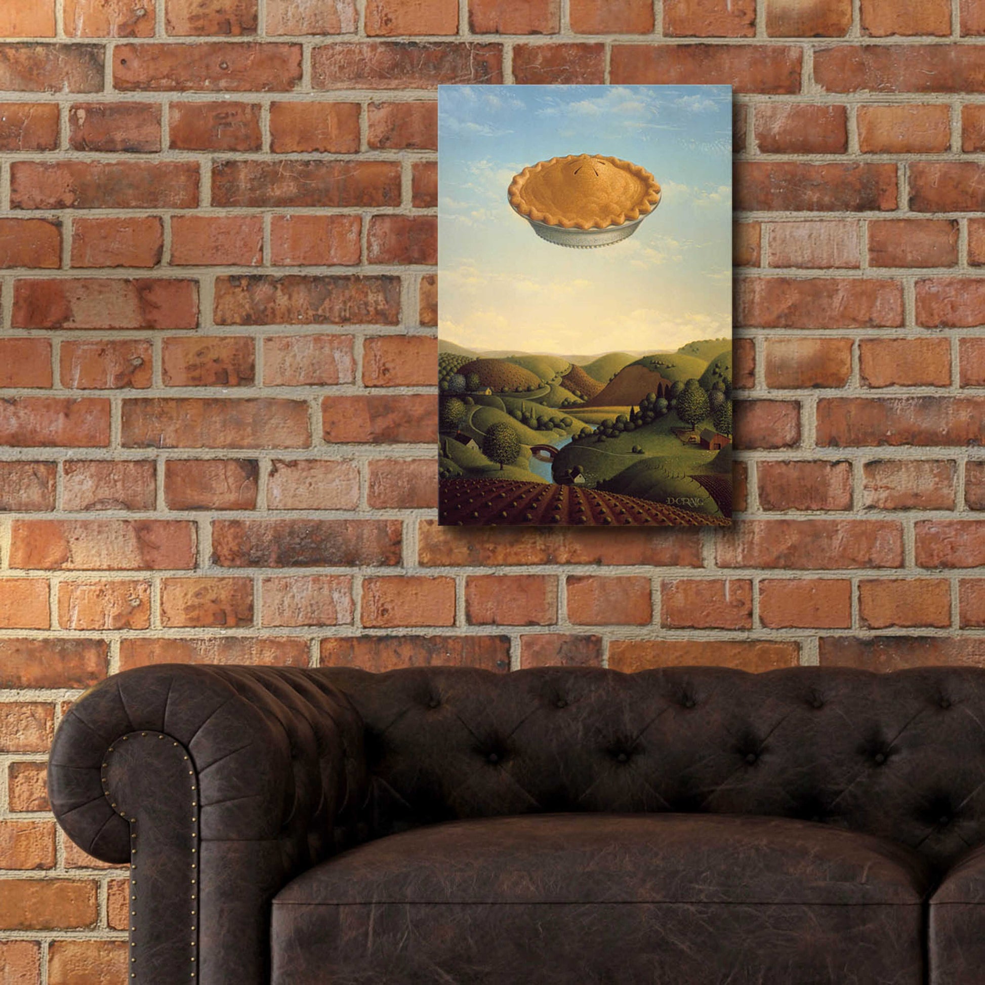 Epic Art '025 Pie In The Sky' by Dan Craig, Acrylic Glass Wall Art,16x24