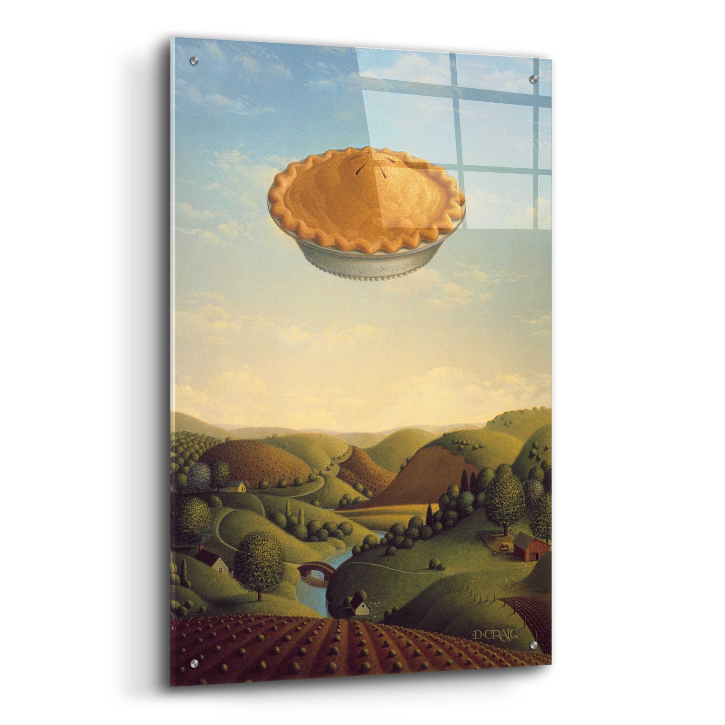 Epic Art '025 Pie In The Sky' by Dan Craig, Acrylic Glass Wall Art,24x36