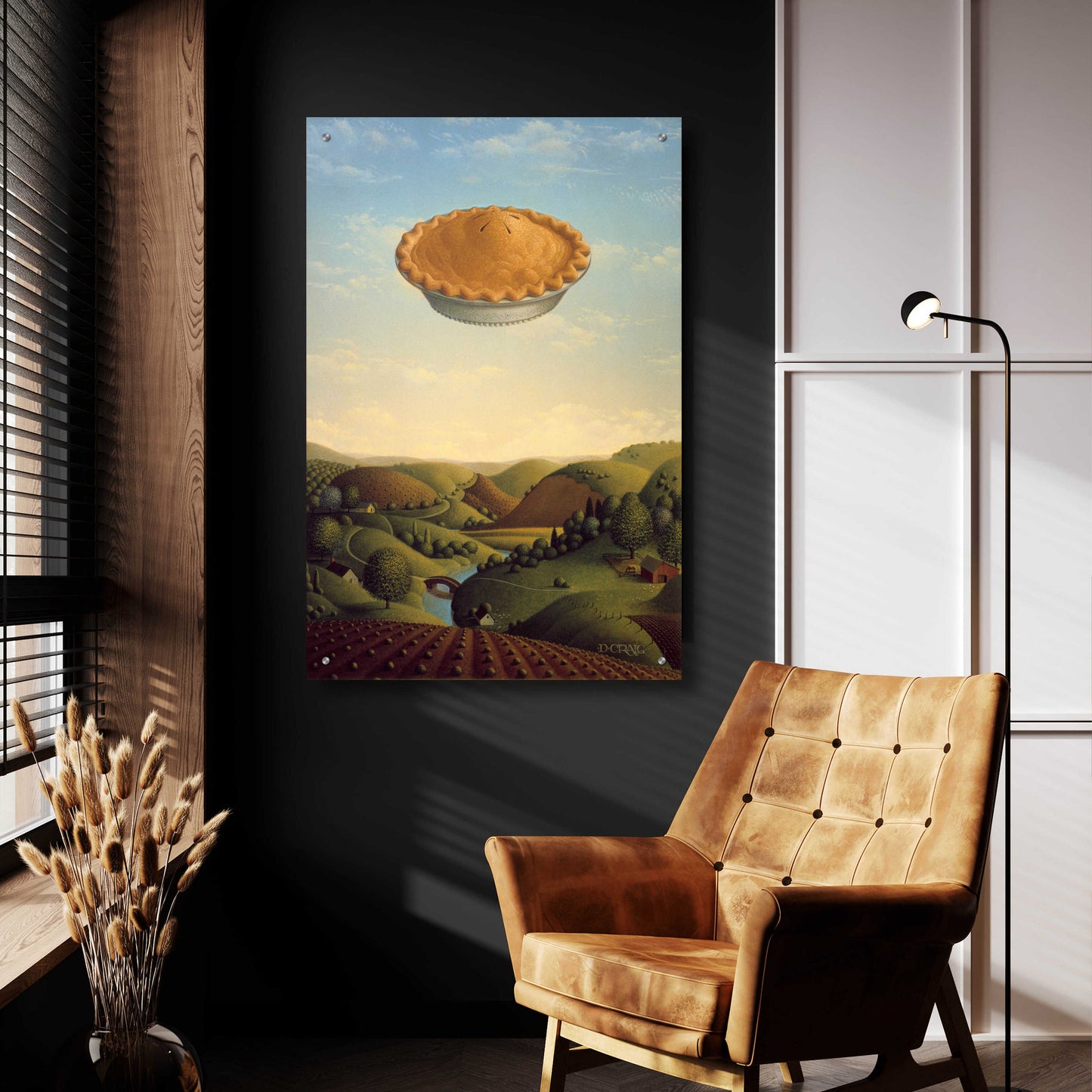 Epic Art '025 Pie In The Sky' by Dan Craig, Acrylic Glass Wall Art,24x36