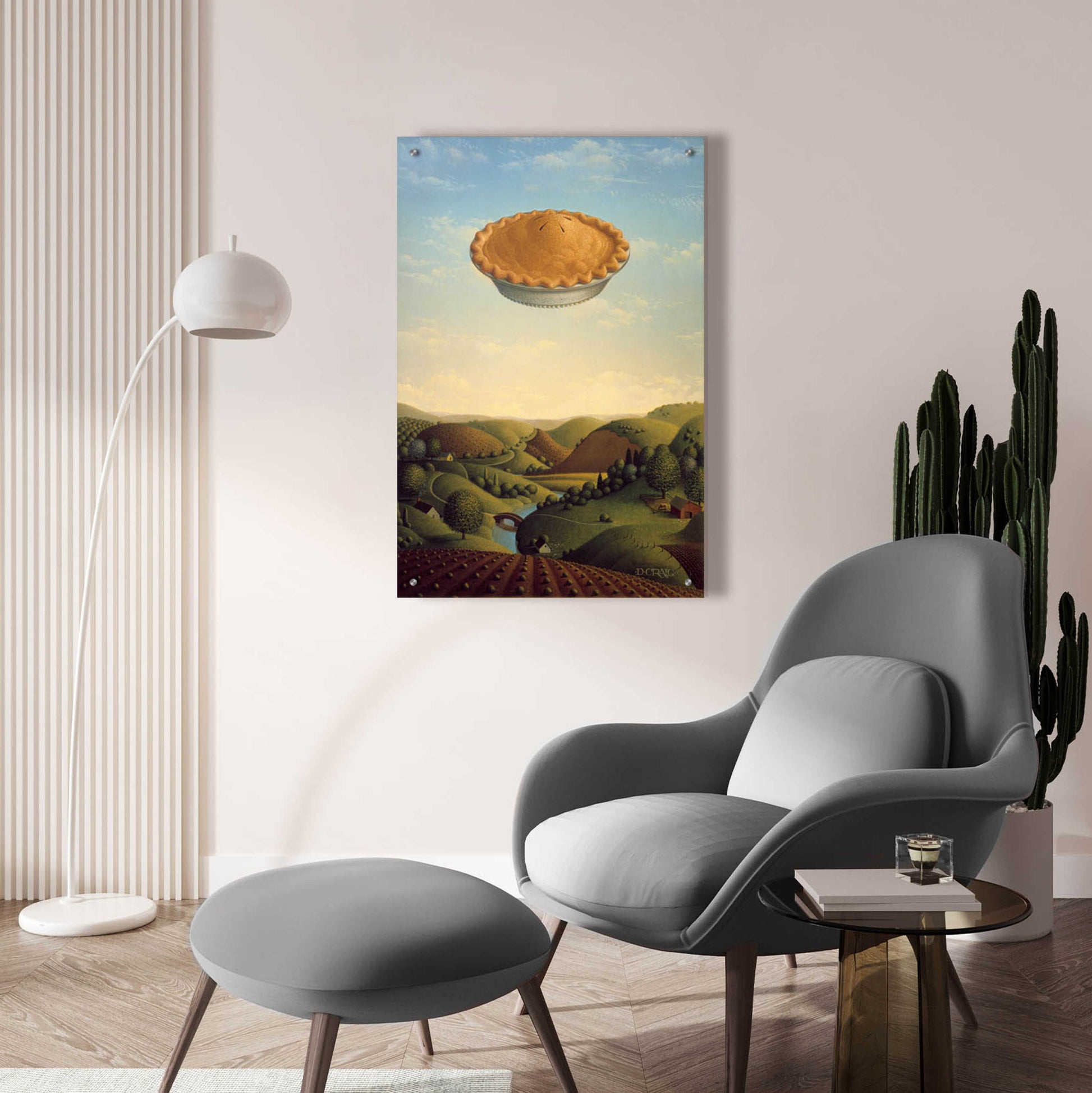 Epic Art '025 Pie In The Sky' by Dan Craig, Acrylic Glass Wall Art,24x36