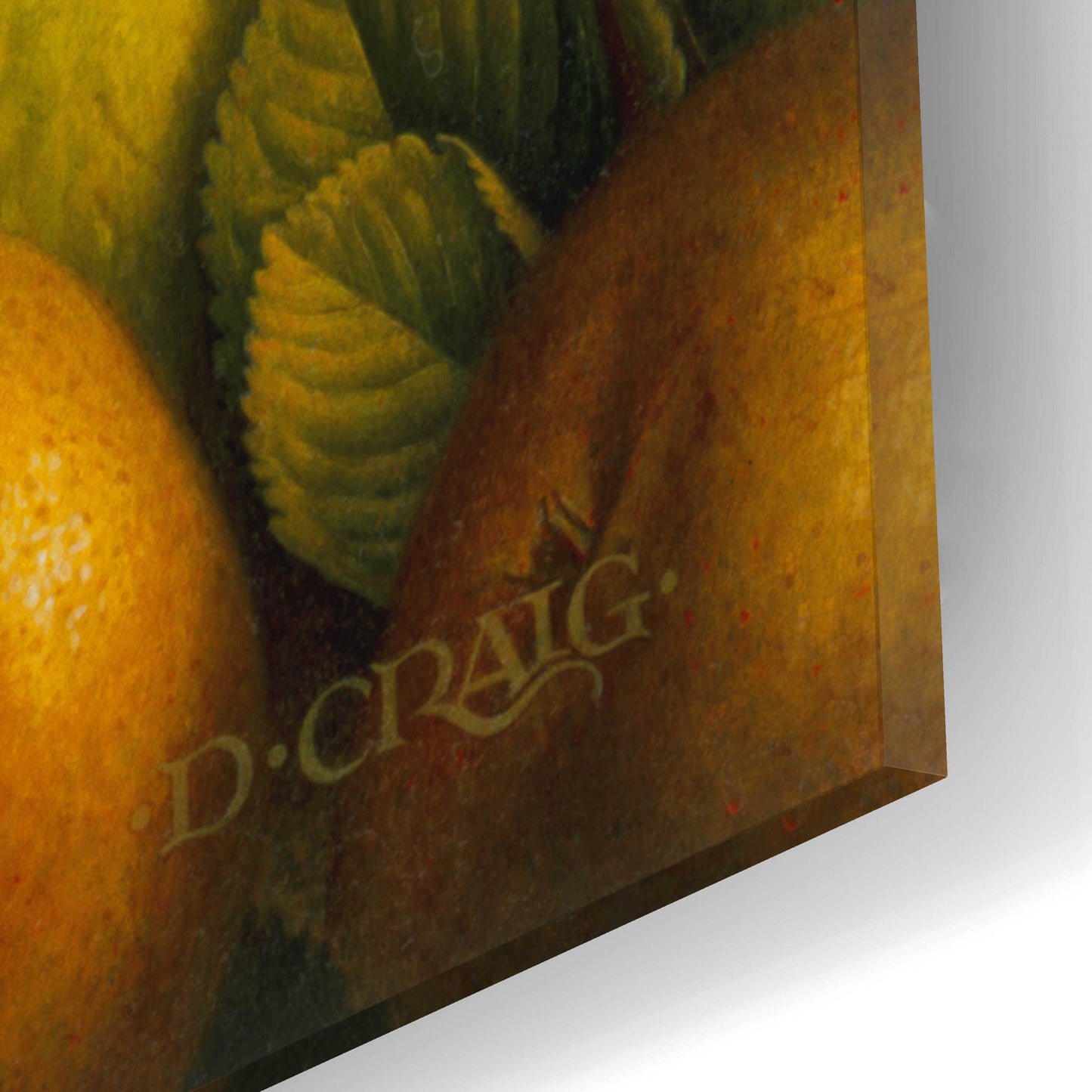 Epic Art '040 Country Fruit' by Dan Craig, Acrylic Glass Wall Art,12x12