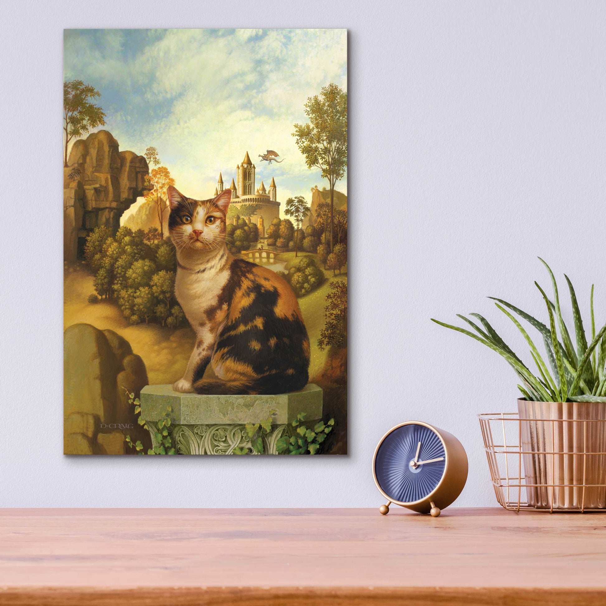 Epic Art 'Catswold Portal' by Dan Craig, Acrylic Glass Wall Art,12x16