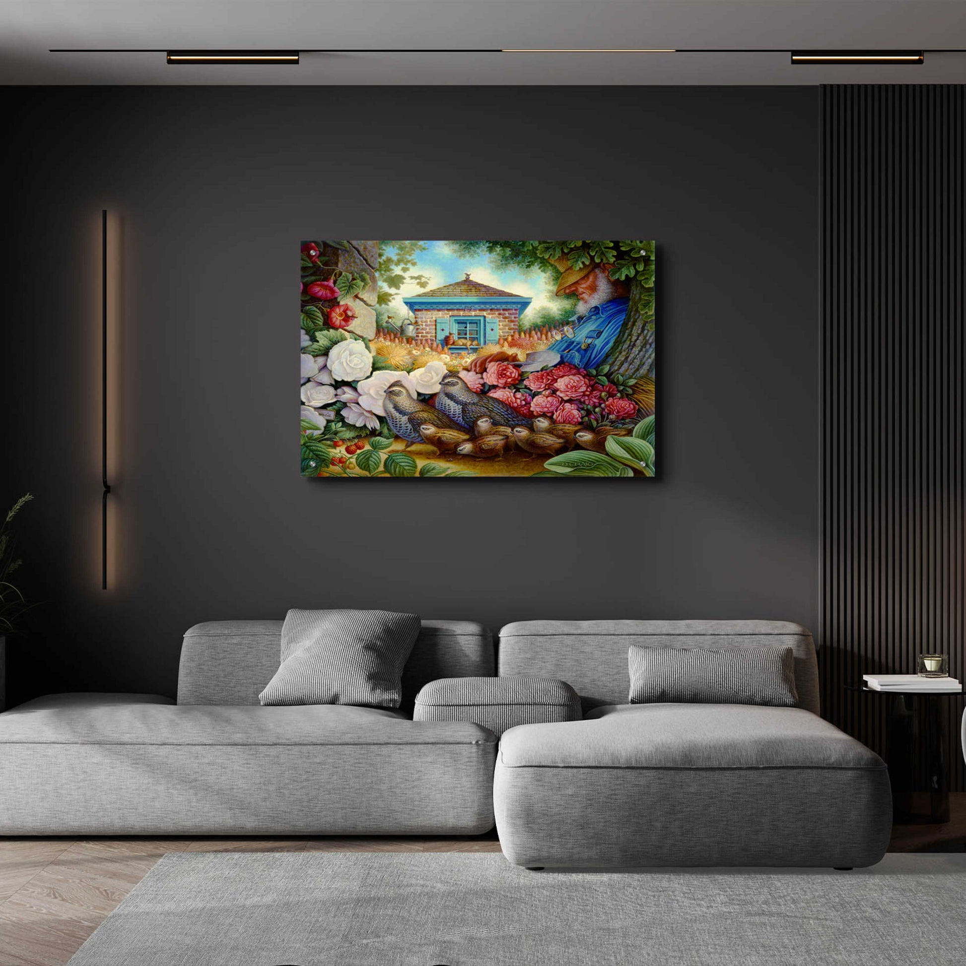 Epic Art 'Garden Dreams' by Dan Craig, Acrylic Glass Wall Art,36x24