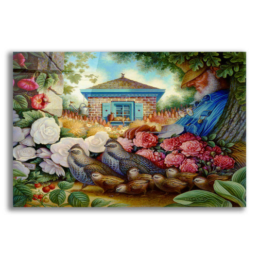 Epic Art 'Garden Dreams' by Dan Craig, Acrylic Glass Wall Art