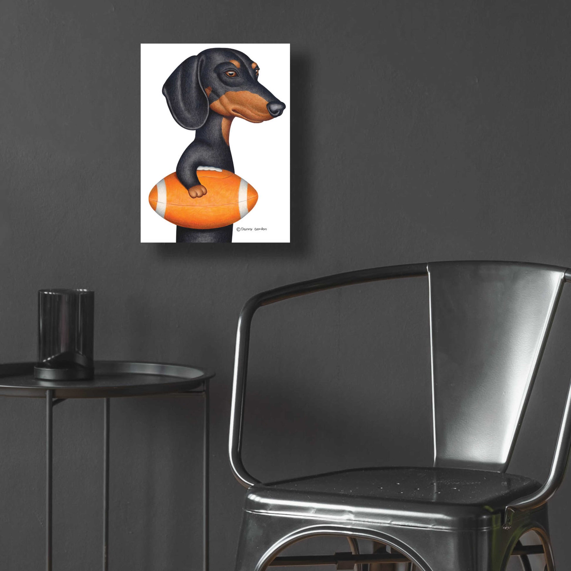 Epic Art 'Cowboy DOXIE' by Danny Gordon Art, Acrylic Glass Wall Art,12x16