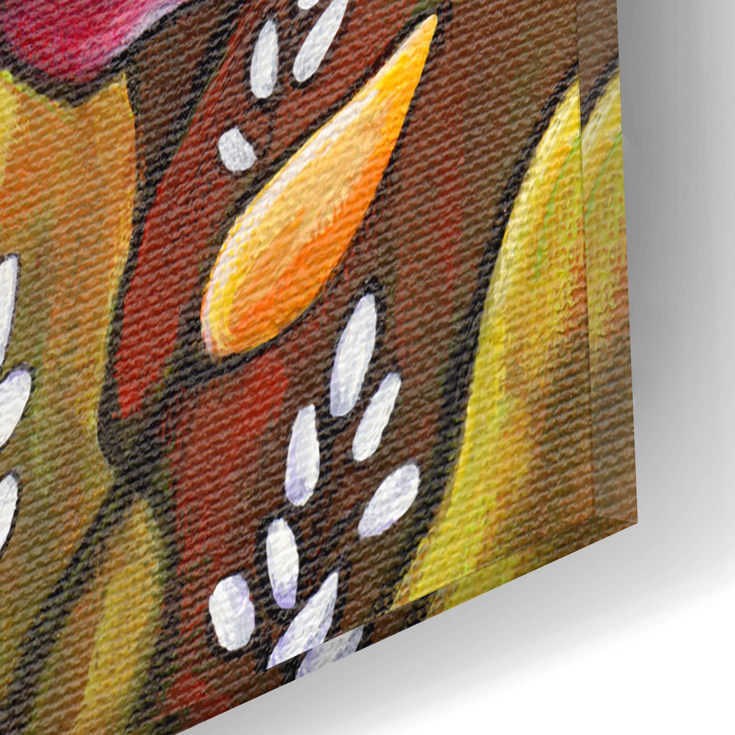 Epic Art 'Flowers 1' by Cathy Horvath-Buchanan, Acrylic Glass Wall Art,12x12