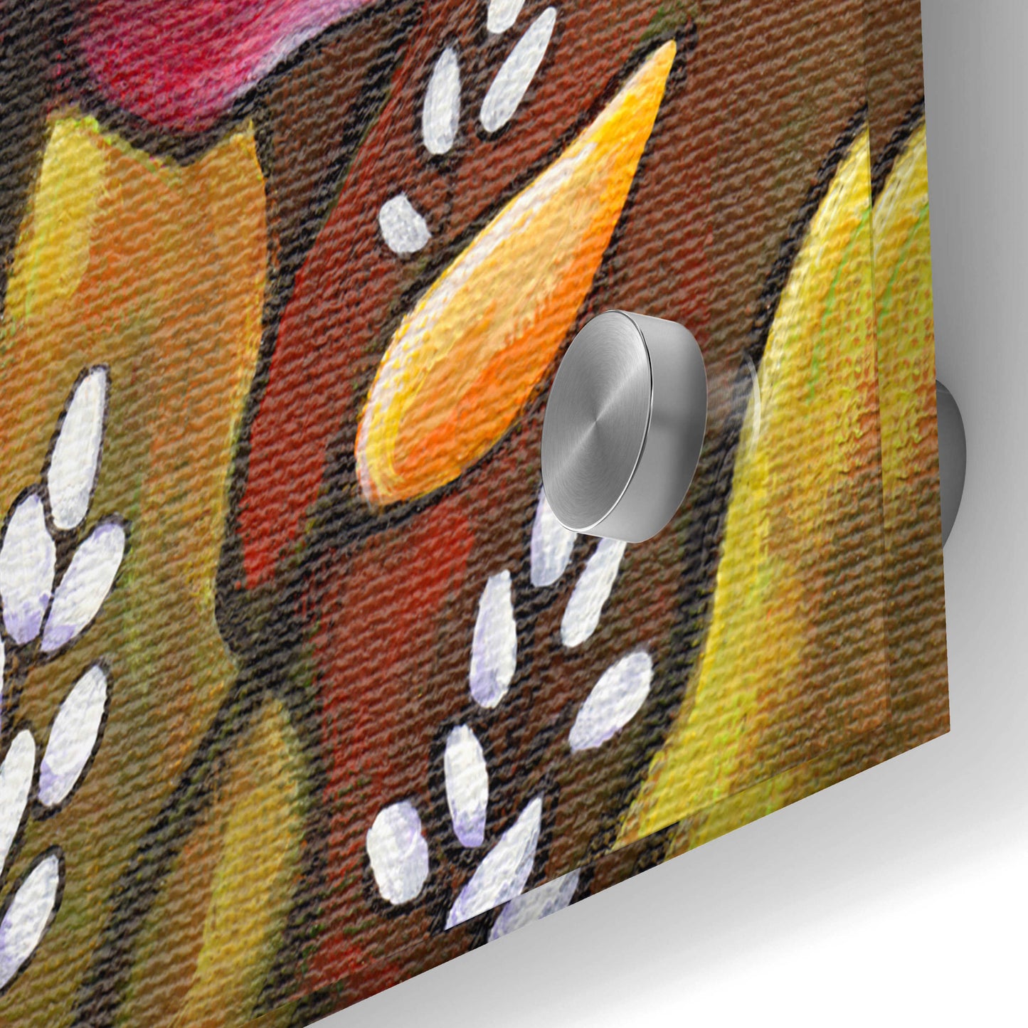 Epic Art 'Flowers 1' by Cathy Horvath-Buchanan, Acrylic Glass Wall Art,36x36