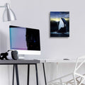 Orca Sunset by Chris Dobrowolski - 12x16 acrylic wall art in a room