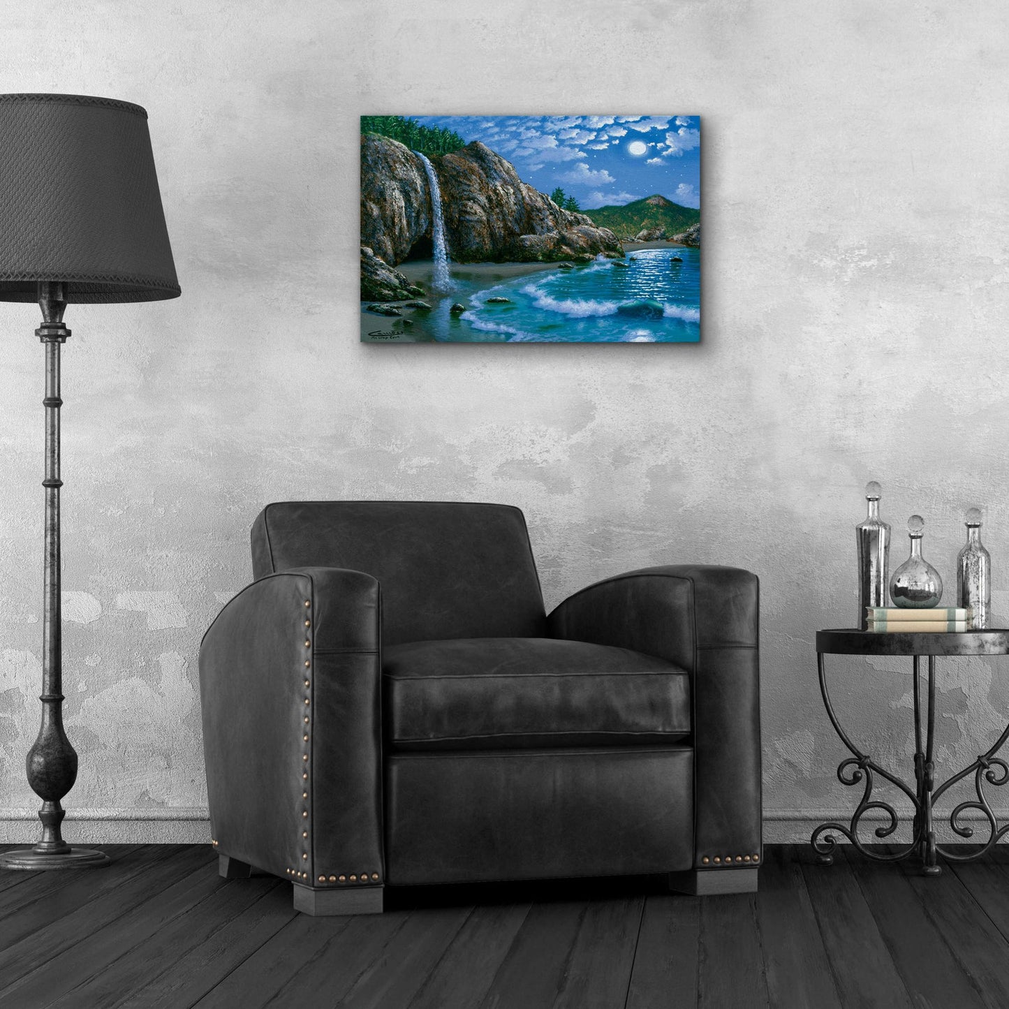 Epic Art 'Mc Way Cove, Big Sur' by Eduardo Camoes, Acrylic Glass Wall Art,24x16