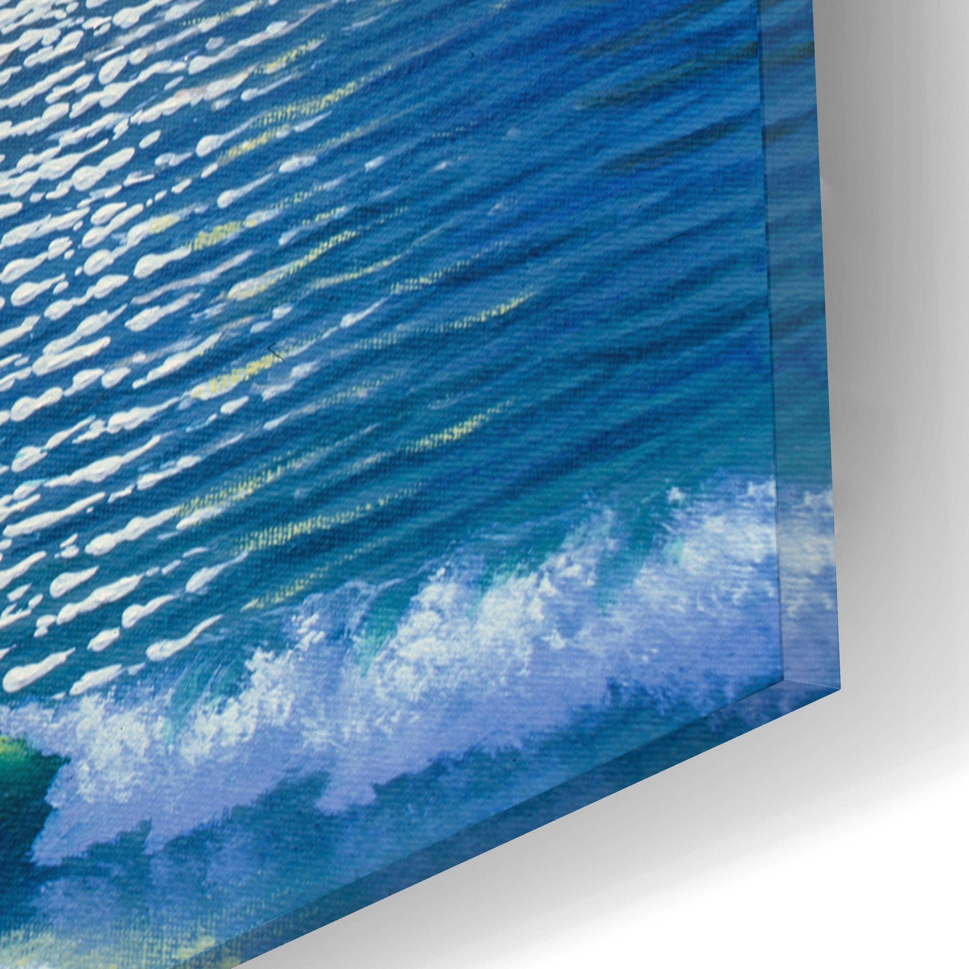 Epic Art 'Mc Way Cove Sunset' by Eduardo Camoes, Acrylic Glass Wall Art,16x12