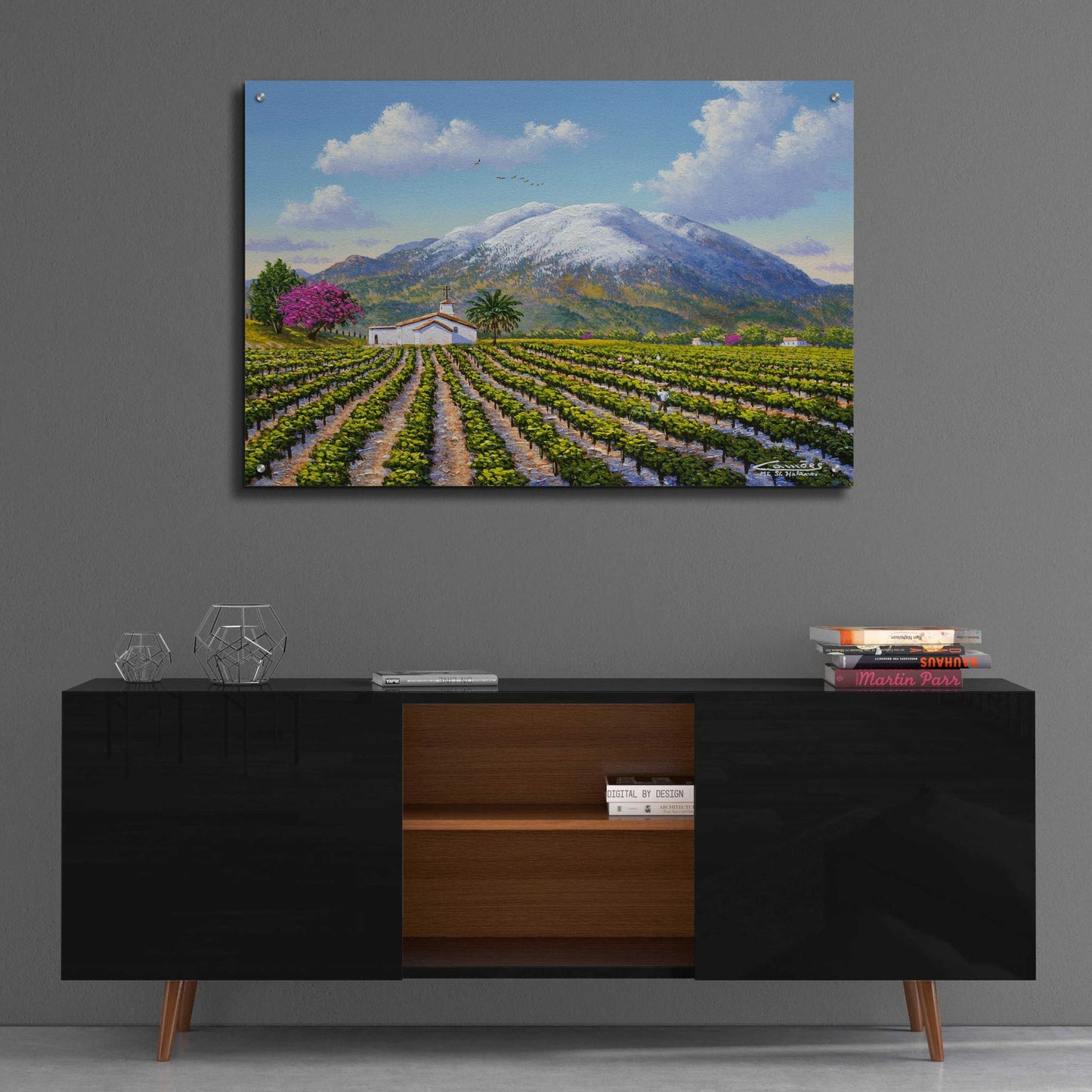 Epic Art 'Mount St Helena' by Eduardo Camoes, Acrylic Glass Wall Art,36x24