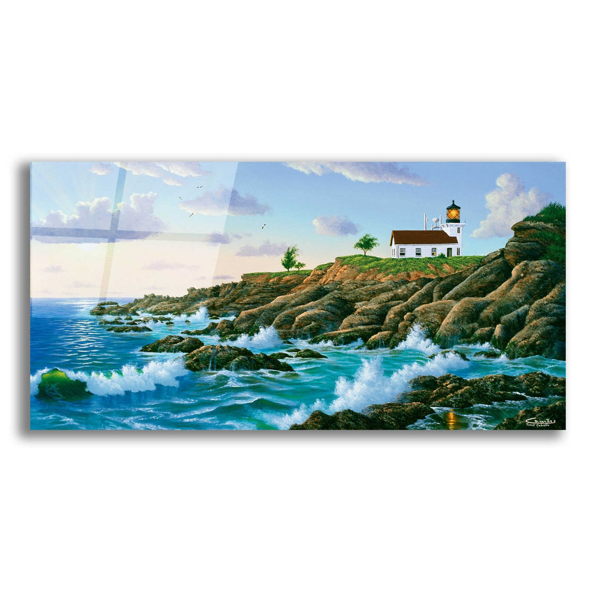 Epic Art 'Point Cabrillo, CA' by Eduardo Camoes, Acrylic Glass Wall Art