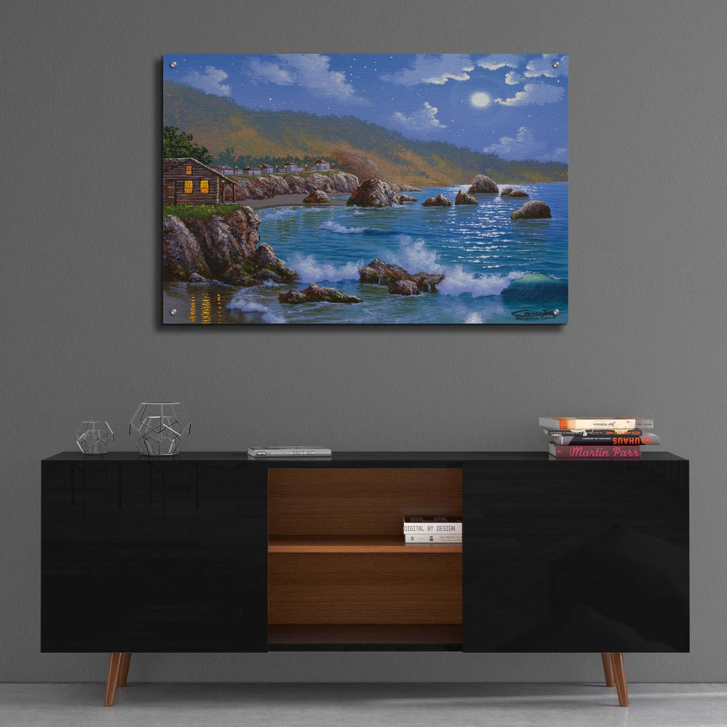 Epic Art 'Sonoma Coast, CA' by Eduardo Camoes, Acrylic Glass Wall Art,36x24