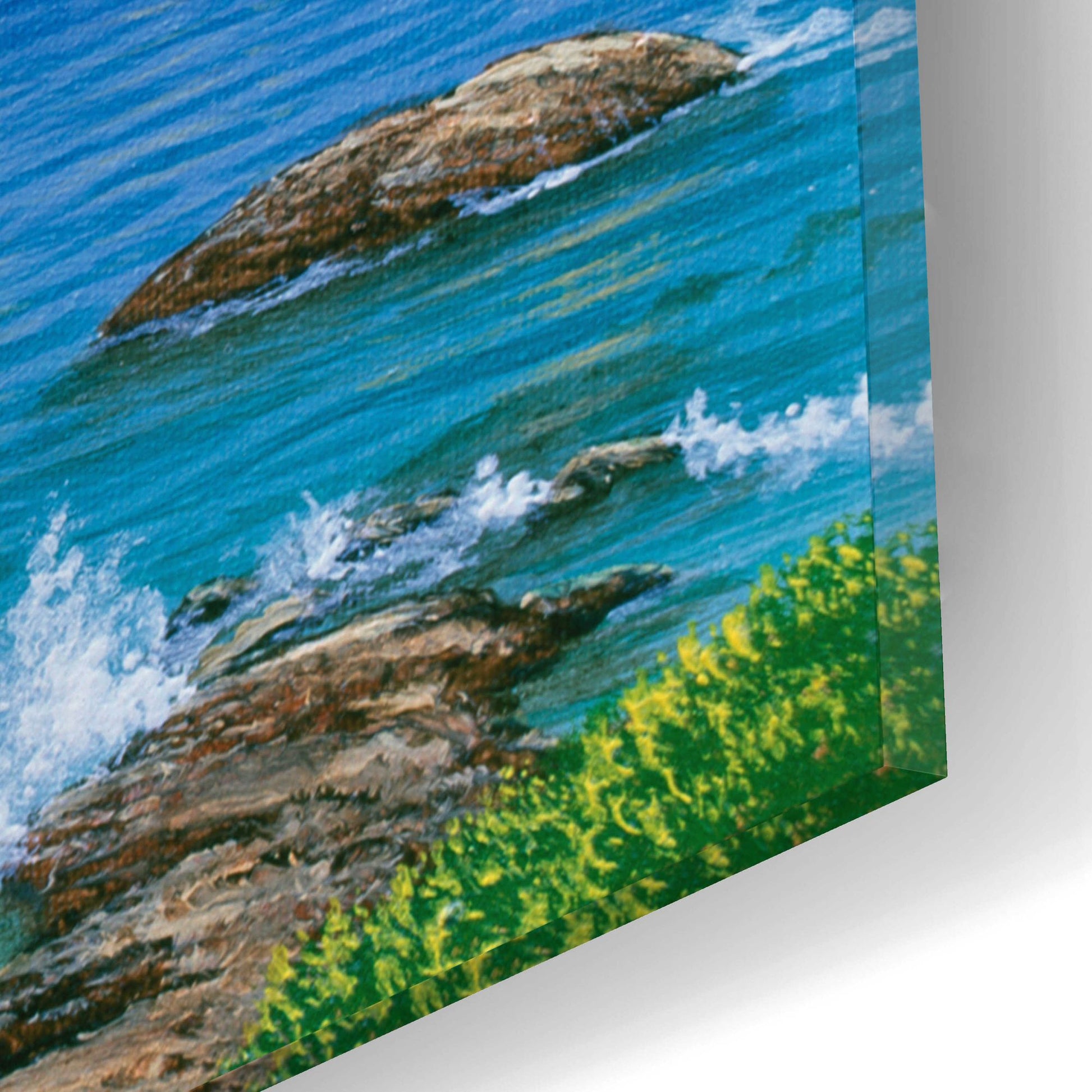 Epic Art 'Laguna Beach, CA' by Eduardo Camoes, Acrylic Glass Wall Art,16x12